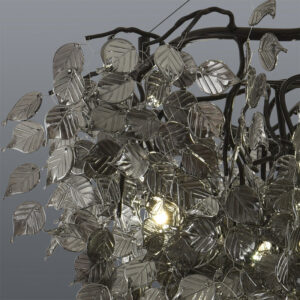 GRAND CASCADE CHANDELIER- BLACK BODY