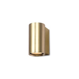CYLINDRO WALL- UP OR DOWN- SATIN GOLD